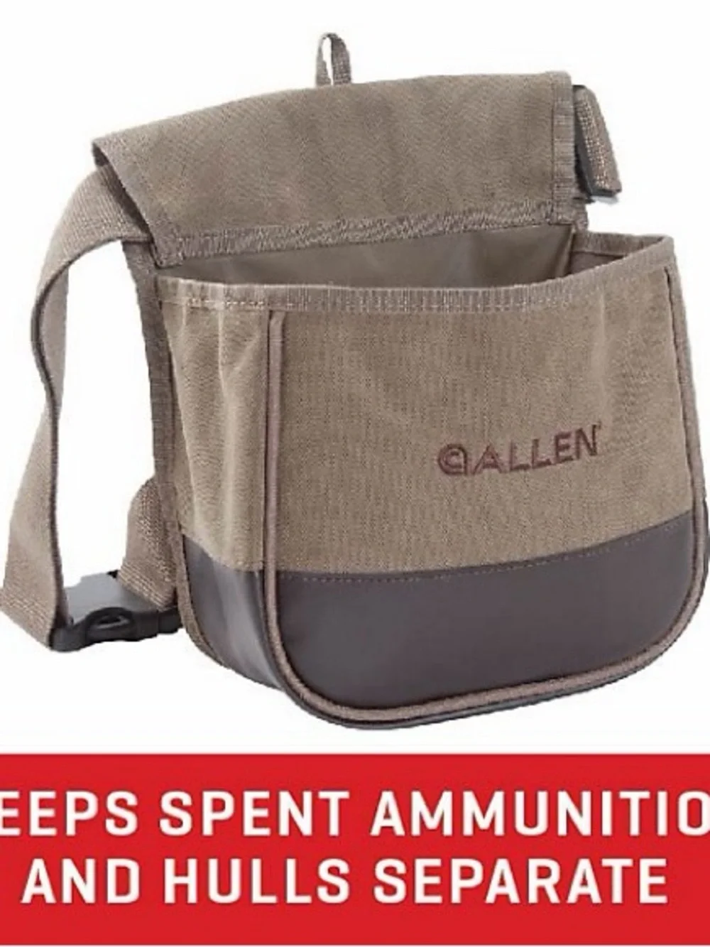 Allen Company Shotgun Shell Pouch with Belt for Hunting and Shooting Range